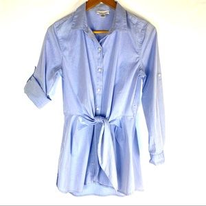 CALVIN KLIEN BUTTON DOWN SHIRT* BLUE *SIZE SMALL